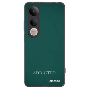 Picasee Vivo V50 Lite 5G Hülle - Schwarzes Silikon - Addicted