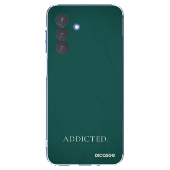 Picasee Samsung Galaxy A17 5G Hülle - Transparentes Silikon - Addicted