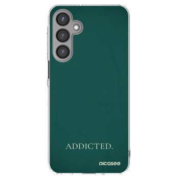 Picasee Samsung Galaxy A16 4G Hülle - Transparentes Silikon - Addicted