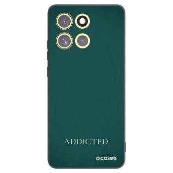 Picasee Motorola Moto G86 Power 5G Hülle - Schwarzes Silikon - Addicted