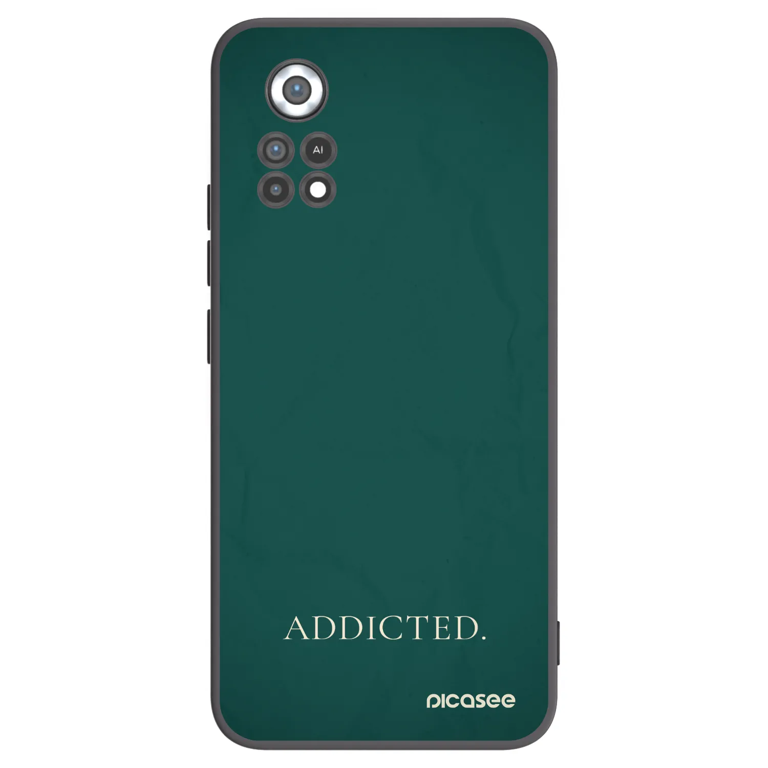 Picasee Xiaomi Poco X4 Pro 5G Hülle - Schwarzes Silikon - Addicted