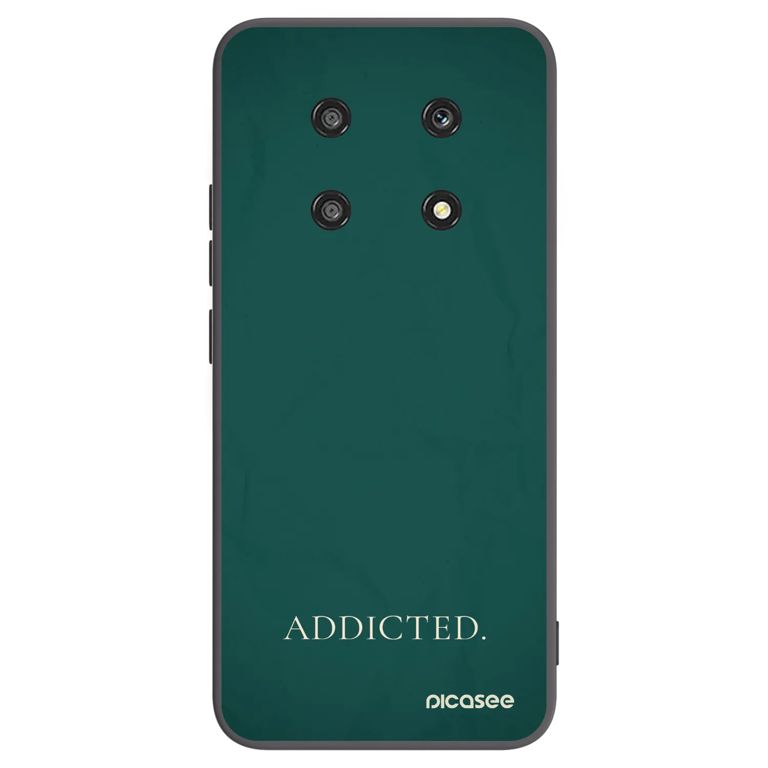 Picasee Honor Magic4 Lite 5G Hülle - Schwarzes Silikon - Addicted