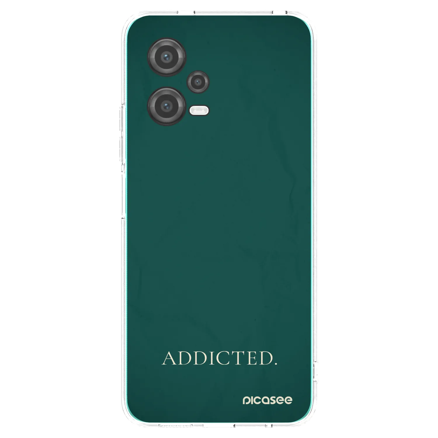 Picasee Xiaomi Poco X5 Hülle - Transparentes Silikon - Addicted