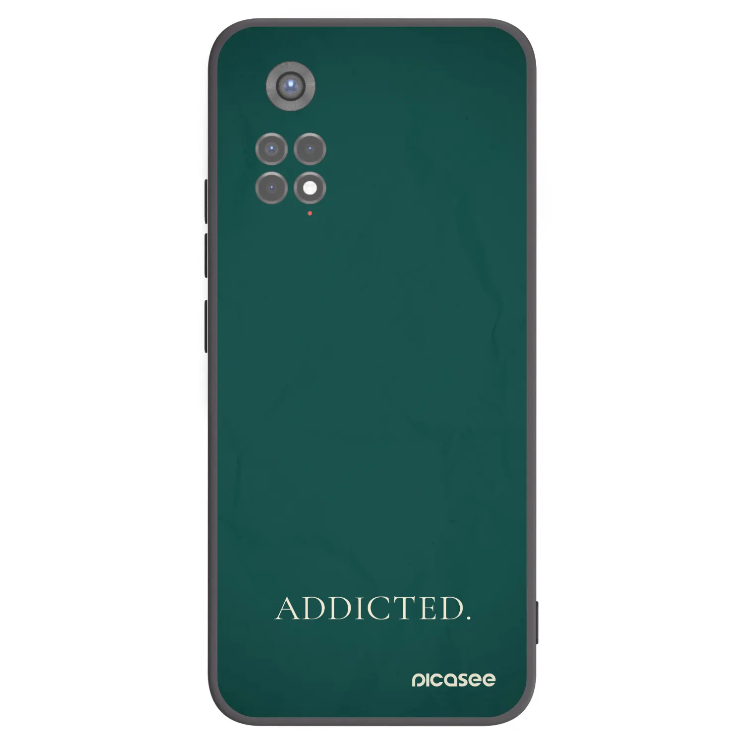Picasee Xiaomi Redmi Note 11S 5G Hülle - Schwarzes Silikon - Addicted