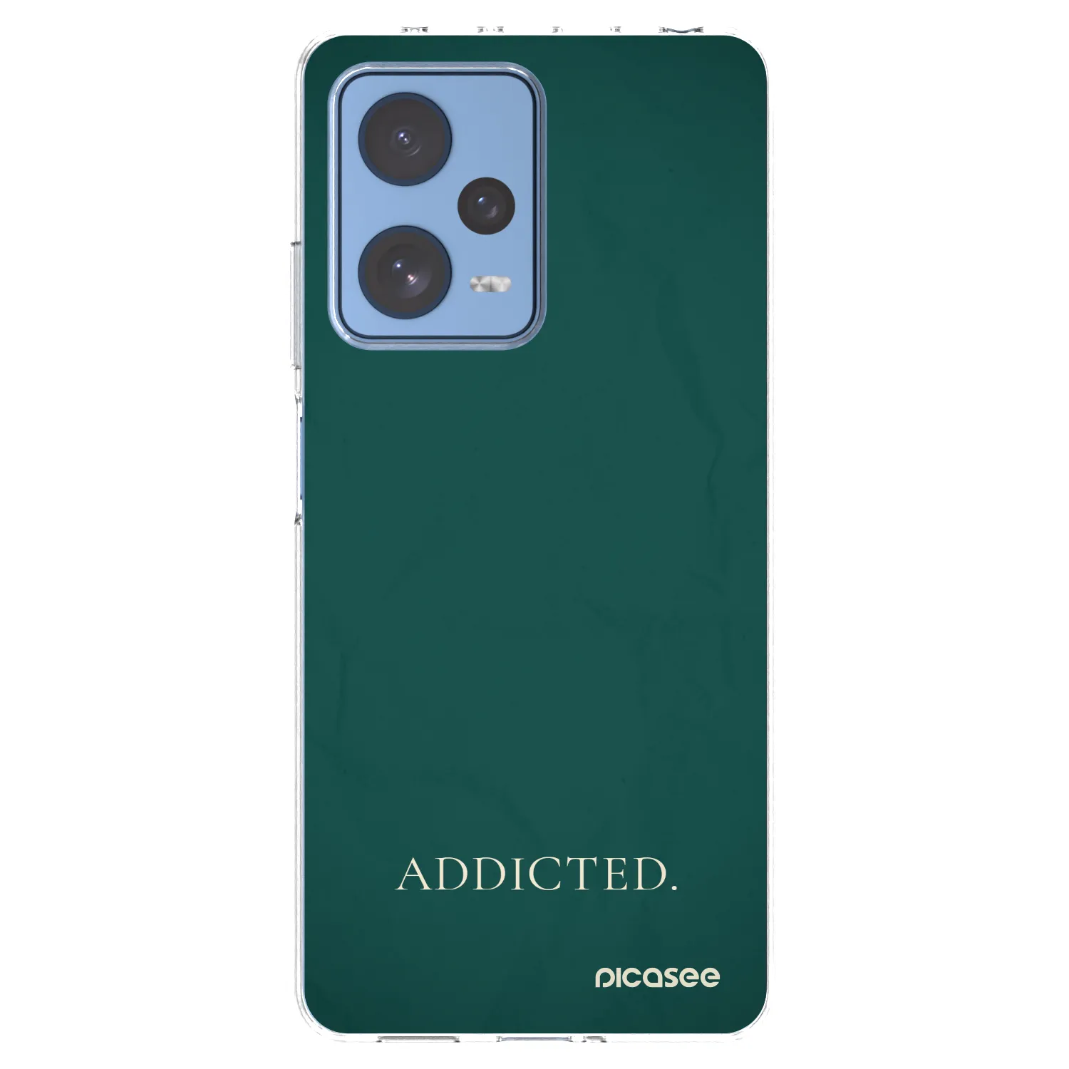 Picasee Xiaomi Redmi Note 12 Pro 5G Hülle - Transparentes Silikon - Addicted