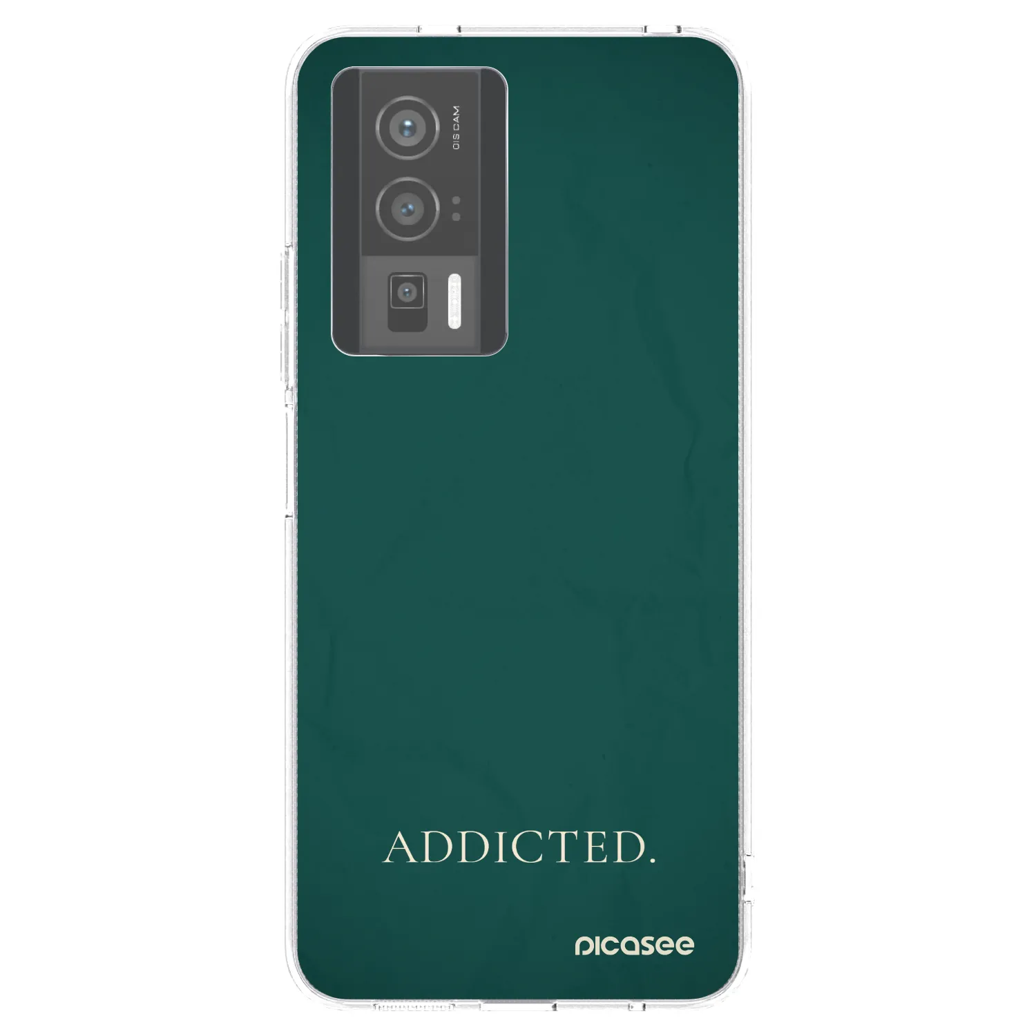 Picasee Xiaomi Poco F5 Pro 5G Hülle - Transparentes Silikon - Addicted