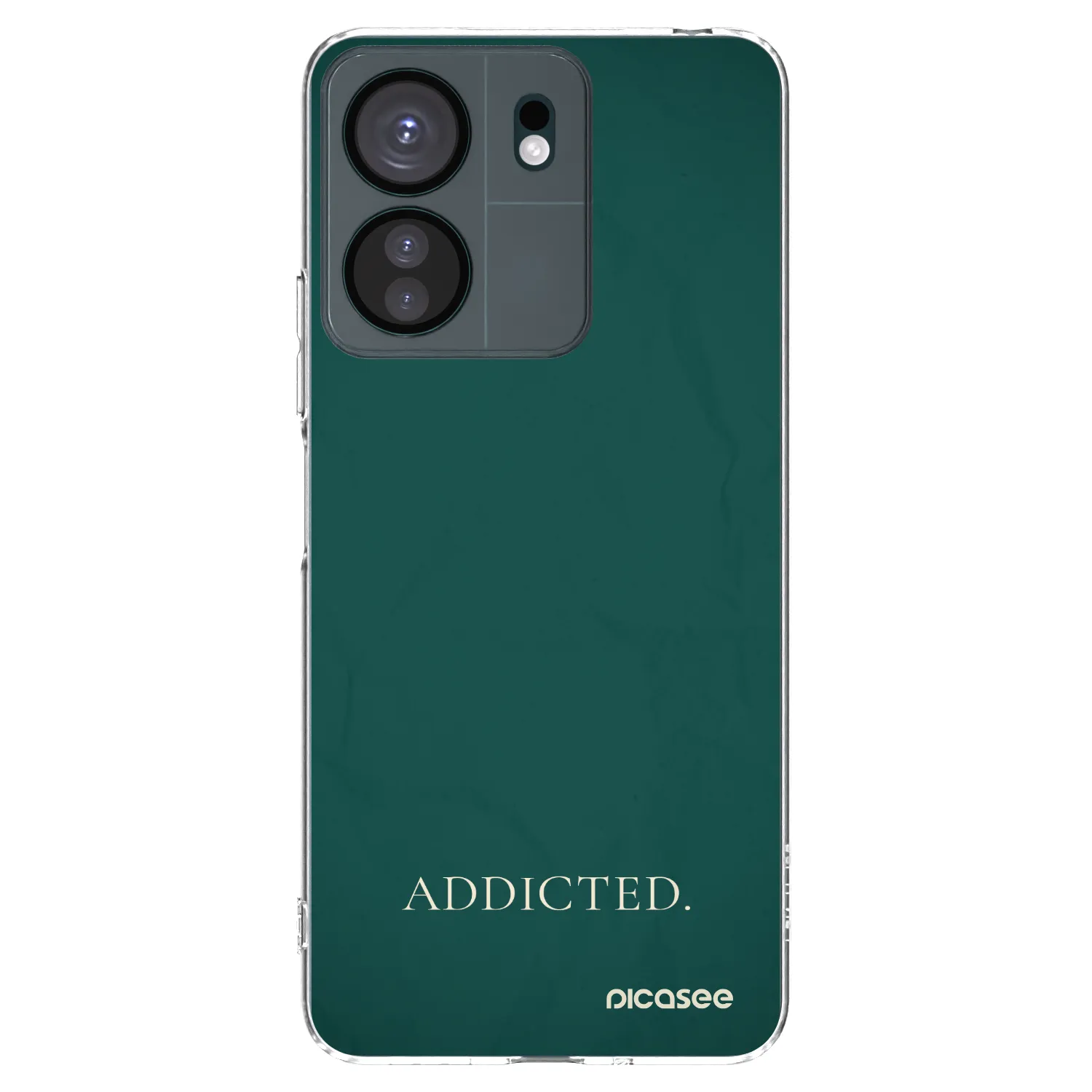 Picasee Xiaomi Redmi 13C 4G Hülle - Transparentes Silikon - Addicted