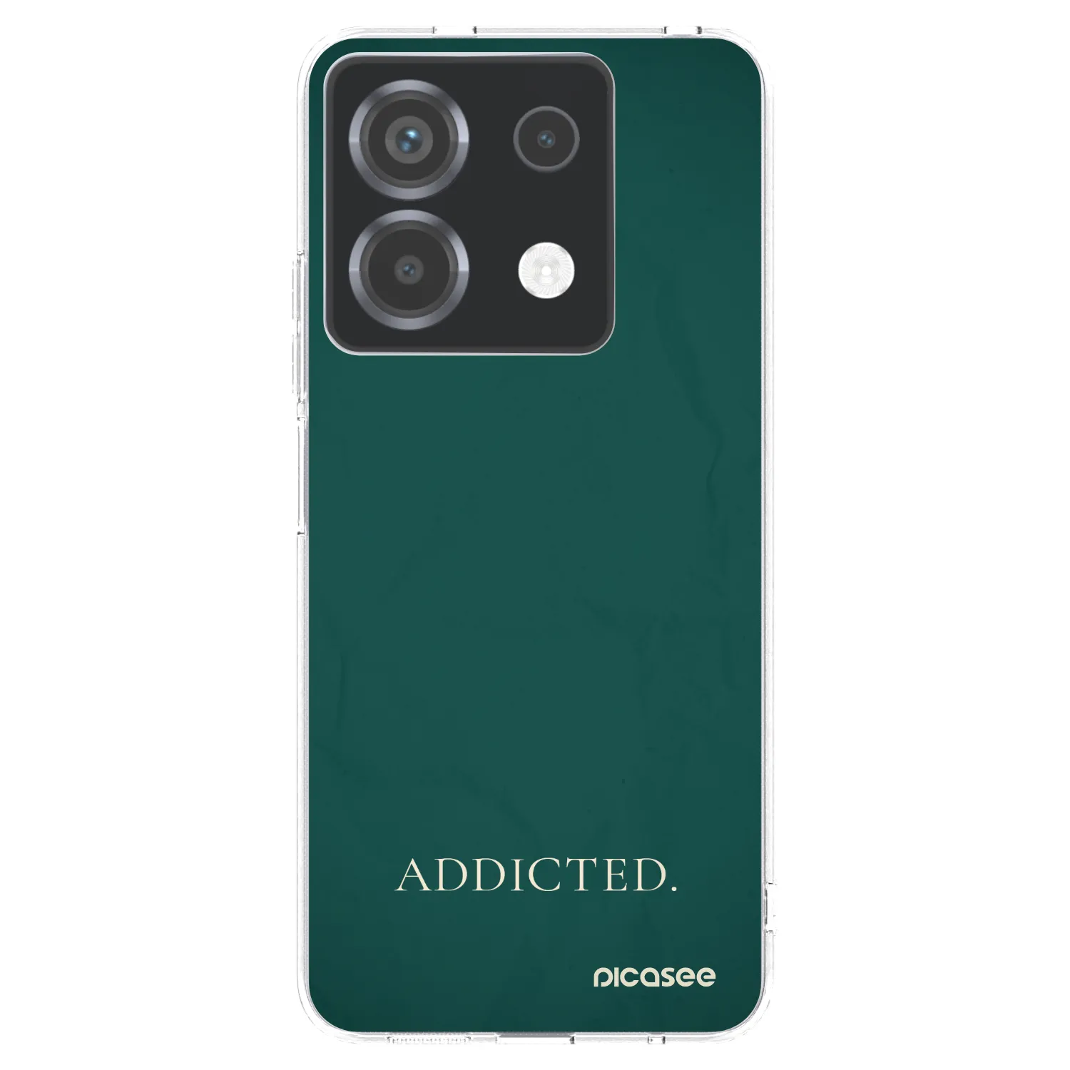 Picasee Xiaomi Poco X6 Hülle - Transparentes Silikon - Addicted
