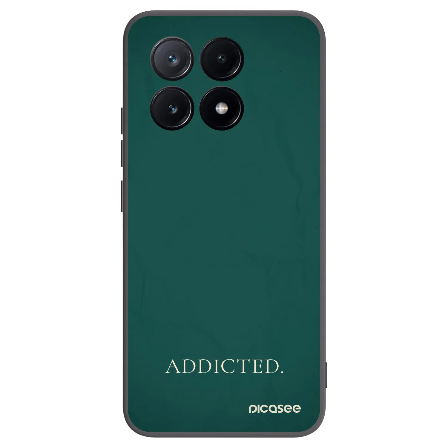 Picasee Xiaomi Poco X6 Pro Hülle - Schwarzes Silikon - Addicted
