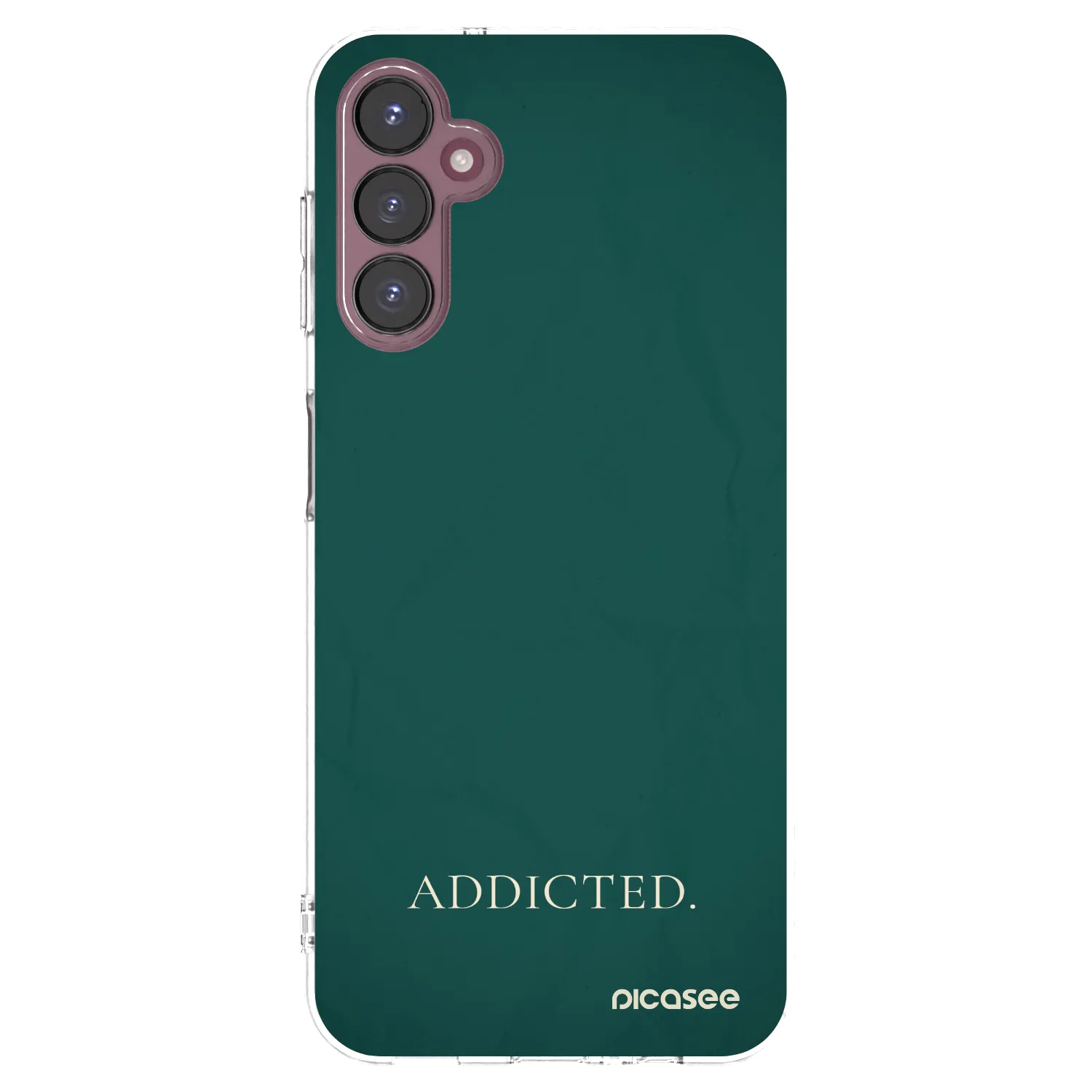 Picasee Samsung Galaxy A05s A057G Hülle - Transparentes Silikon - Addicted
