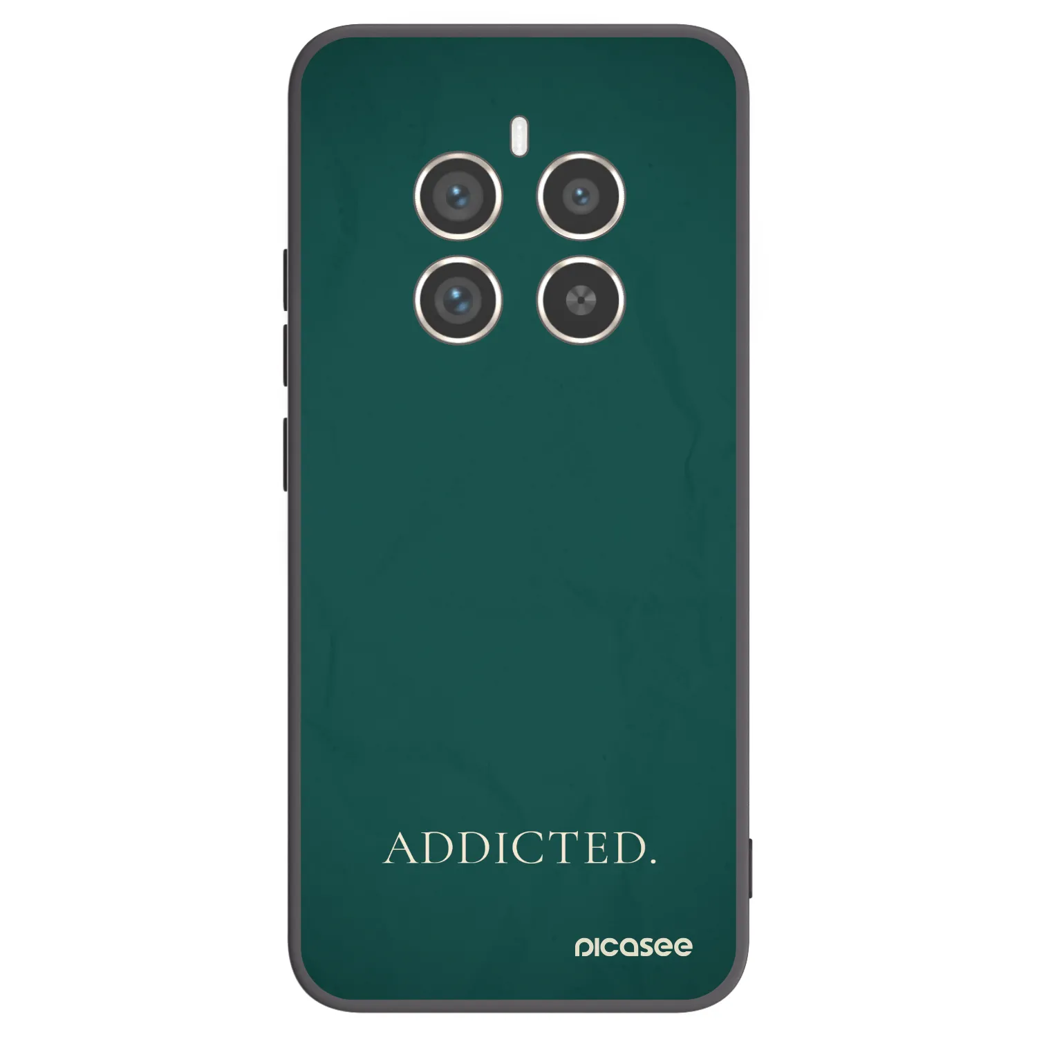 Picasee Realme 12 Pro 5G Hülle - Schwarzes Silikon - Addicted