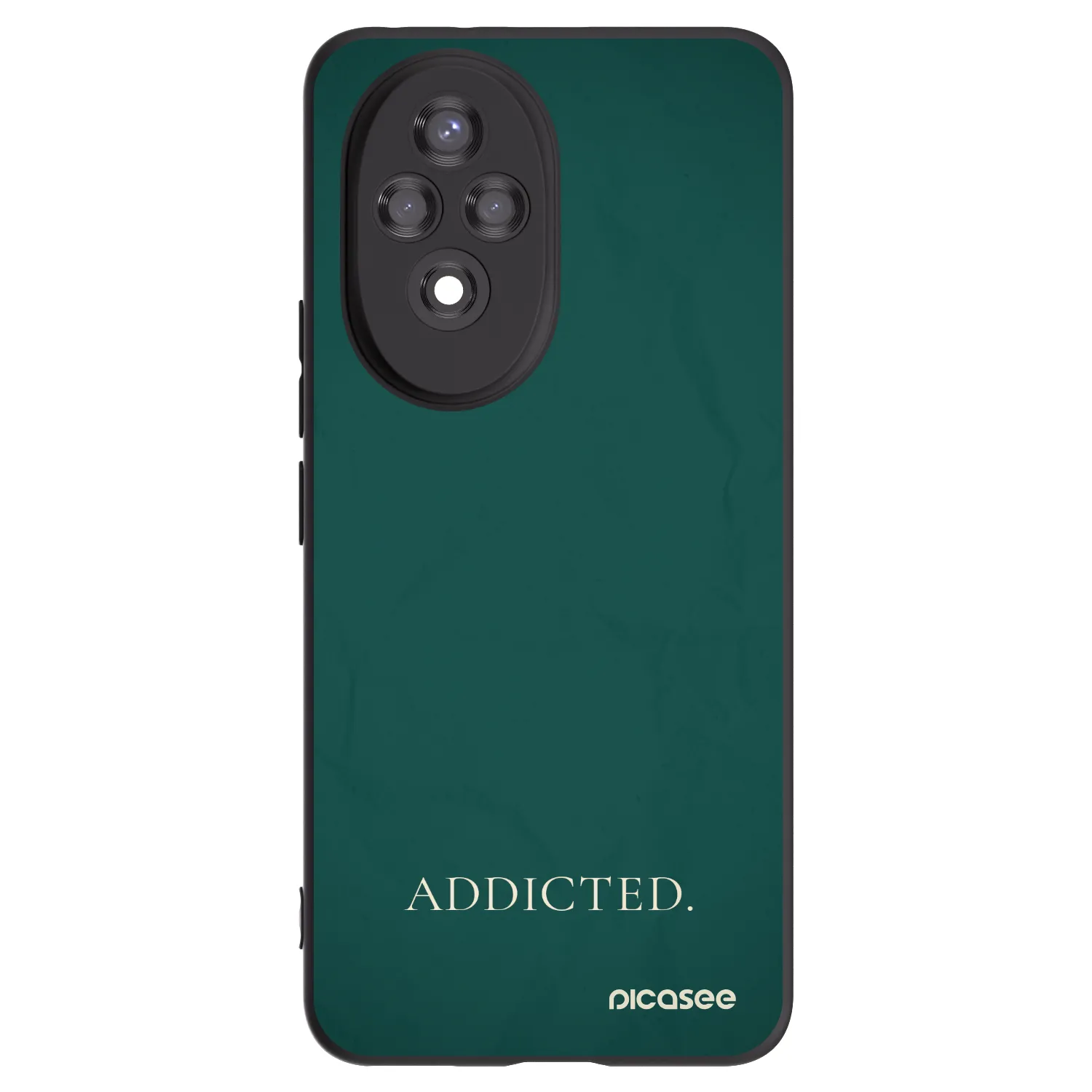 Picasee Honor 200 Pro 5G Hülle - Schwarzes Silikon - Addicted
