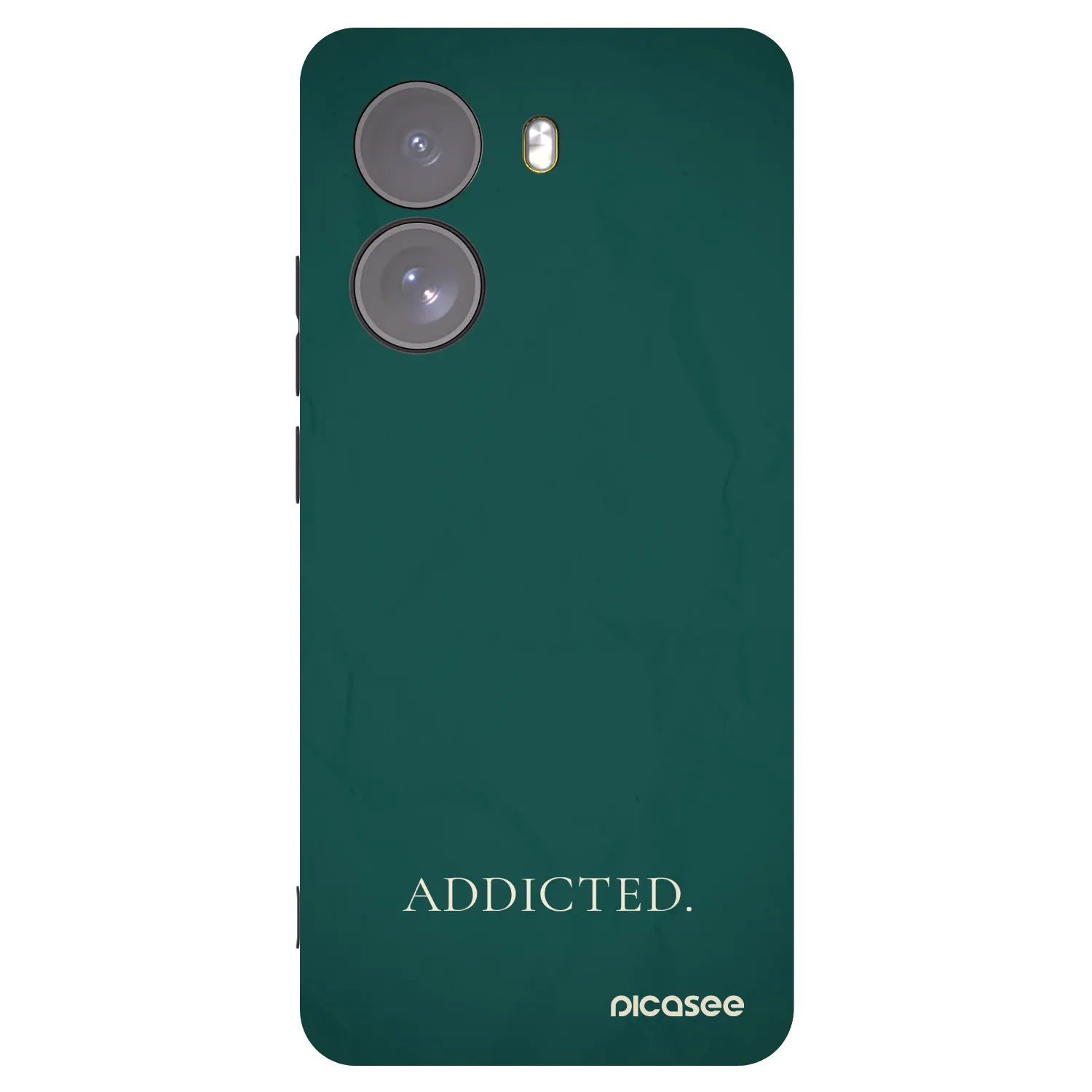 Picasee Xiaomi Poco X7 Hülle - Schwarzes Silikon - Addicted