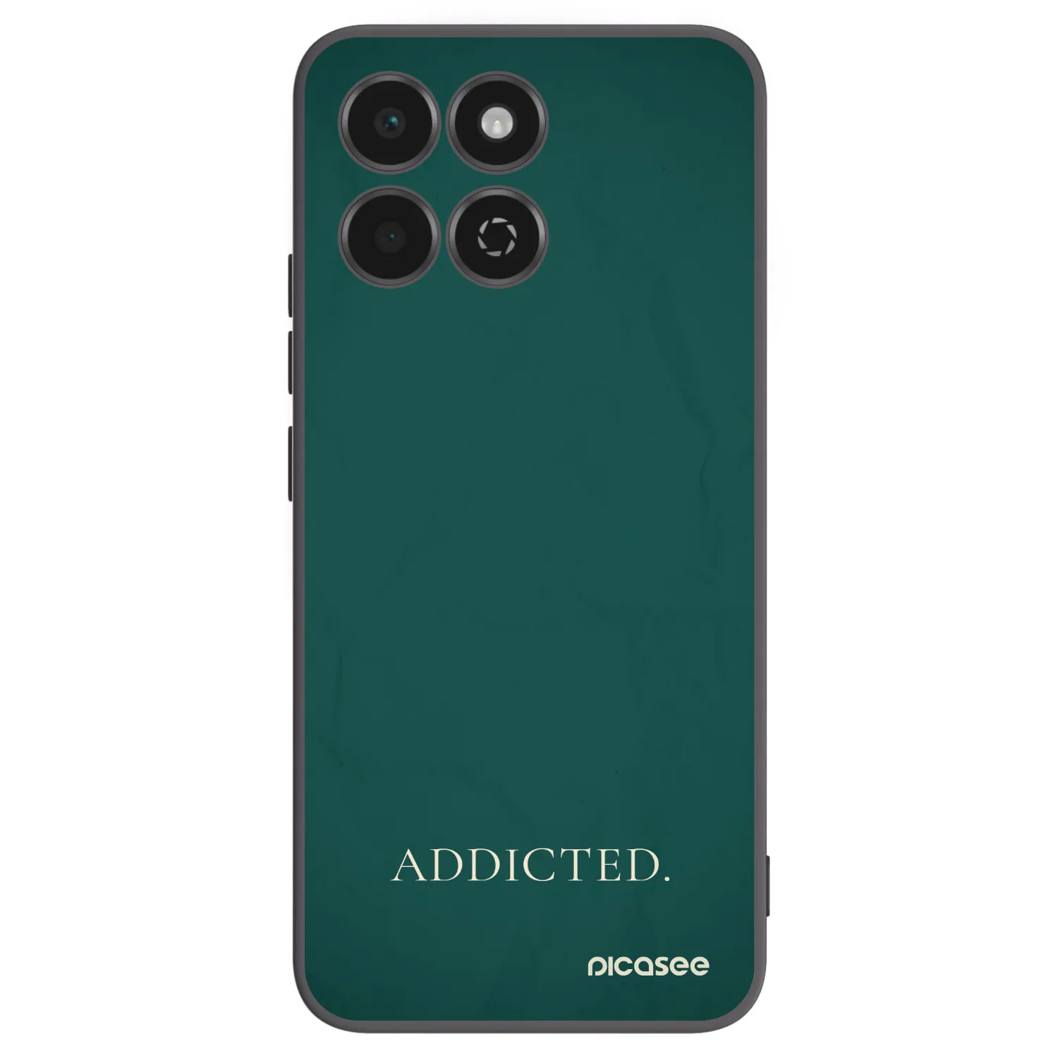 Picasee Honor 200 Smart 5G Hülle - Schwarzes Silikon - Addicted