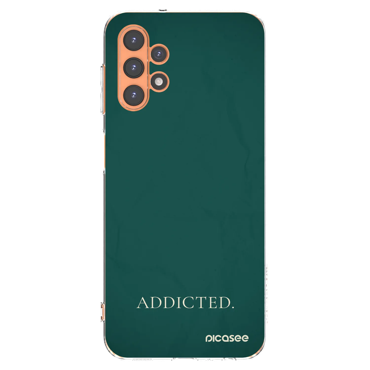 Picasee Samsung Galaxy A13 5G Hülle - Transparentes Silikon - Addicted