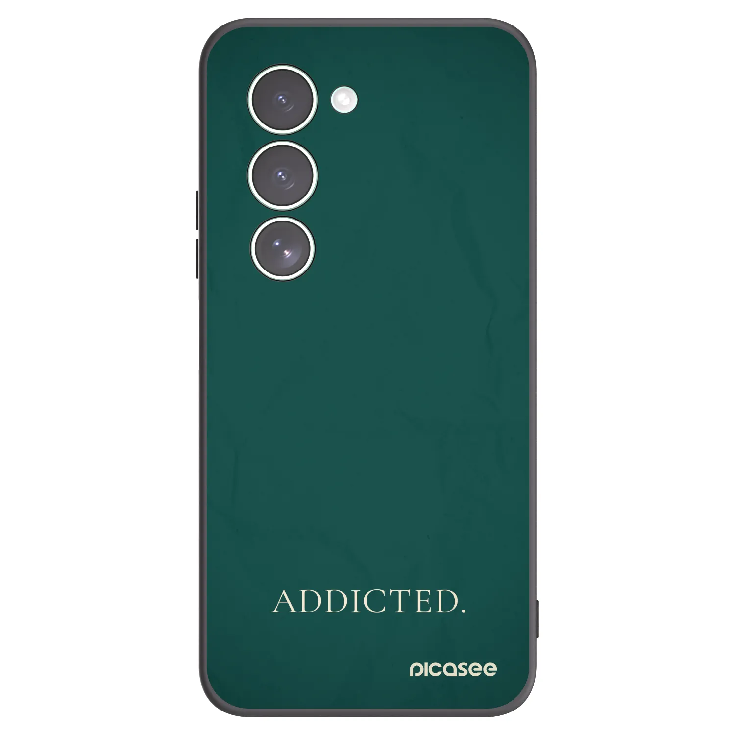 Picasee Xiaomi Redmi 15 5G Hülle - Schwarzes Silikon - Addicted