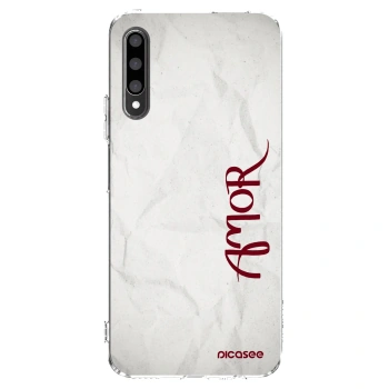 Picasee Honor 9X Pro Hülle - Transparentes Silikon - Amor