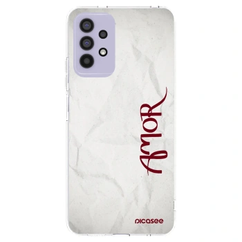 Picasee Samsung Galaxy A32 4G SM-A325F Hülle - Transparentes Silikon - Amor
