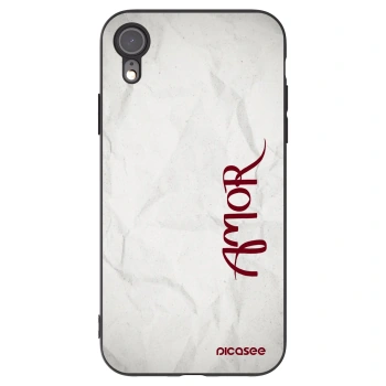 Picasee Apple iPhone 6 Plus/6S Plus Hülle - Schwarzes Silikon - Amor