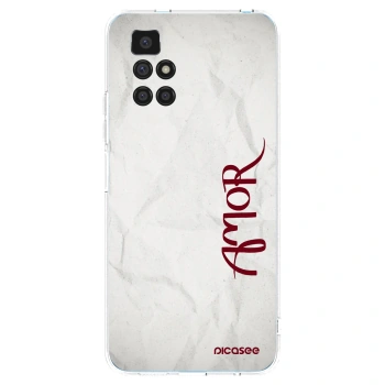 Picasee Xiaomi Redmi 10 Hülle - Transparentes Silikon - Amor