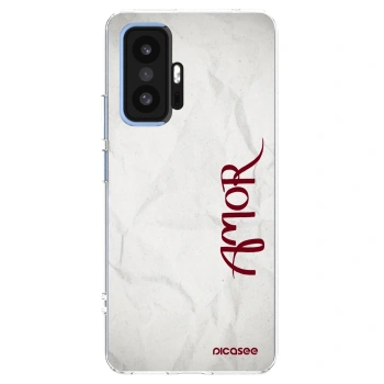 Picasee Xiaomi 11T Hülle - Transparentes Silikon - Amor