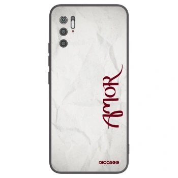 Picasee Xiaomi Poco M3 Pro 5G Hülle - Schwarzes Silikon - Amor