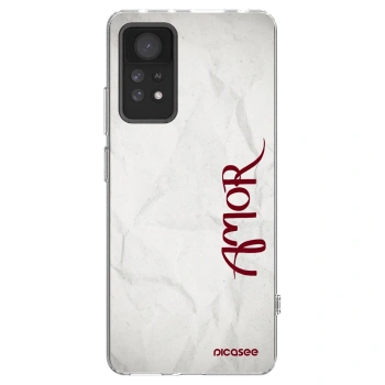 Picasee Xiaomi Redmi Note 11 Pro 5G Hülle - Transparentes Silikon - Amor