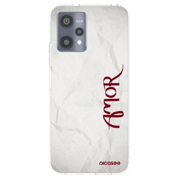Picasee Realme 9 Pro 5G Hülle - Transparentes Silikon - Amor