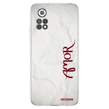 Picasee Xiaomi Poco X4 Pro 5G Hülle - Transparentes Silikon - Amor