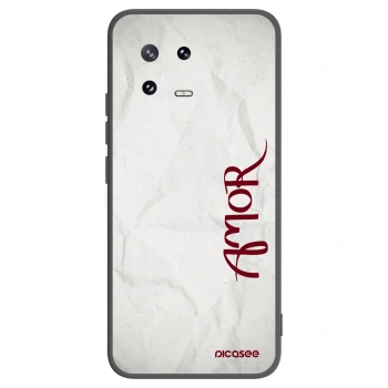 Picasee Xiaomi 13 Pro Hülle - Schwarzes Silikon - Amor