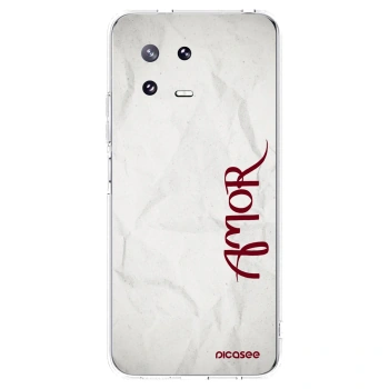 Picasee Xiaomi 13 Pro Hülle - Transparentes Silikon - Amor