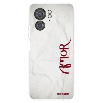 Picasee Motorola Edge 40 Hülle - Transparentes Silikon - Amor