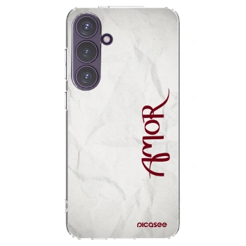 Picasee Samsung Galaxy S24+ S926B 5G Hülle - Transparentes Silikon - Amor