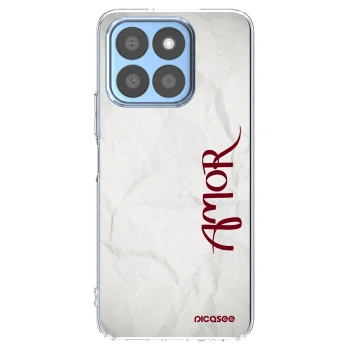 Picasee Honor X8b Hülle - Transparentes Silikon - Amor