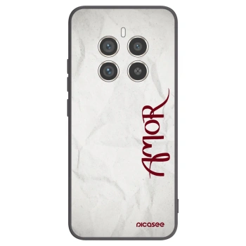 Picasee Realme 12 Pro 5G Hülle - Schwarzes Silikon - Amor