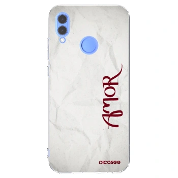 Picasee Huawei P Smart 2019 Hülle - Transparentes Silikon - Amor