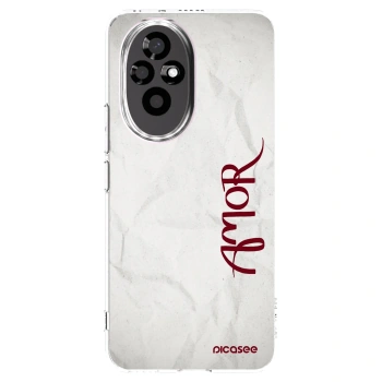 Picasee Honor 200 5G Hülle - Transparentes Silikon - Amor