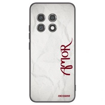 Picasee OnePlus 11 5G Hülle - Schwarzes Silikon - Amor
