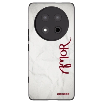 Picasee Honor Magic7 Lite 5G Hülle - Schwarzes Silikon - Amor