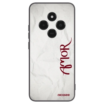 Picasee Xiaomi Poco C75 Hülle - Schwarzes Silikon - Amor