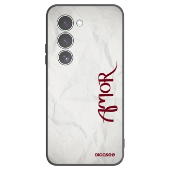 Picasee Xiaomi Redmi 15 5G Hülle - Schwarzes Silikon - Amor