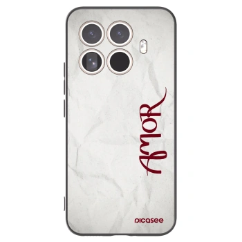 Picasee Xiaomi 15T Pro Hülle - Schwarzes Silikon - Amor