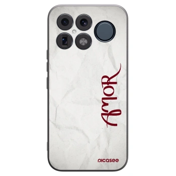 Picasee Xiaomi Poco F8 Ultra Hülle - Schwarzes Silikon - Amor