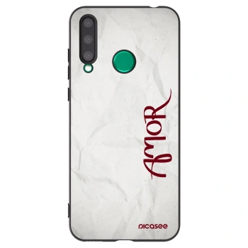 Picasee Honor 20 Lite Hülle - Schwarzes Silikon - Amor