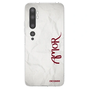 Picasee Xiaomi Mi Note 10 (Pro) Hülle - Transparentes Silikon - Amor