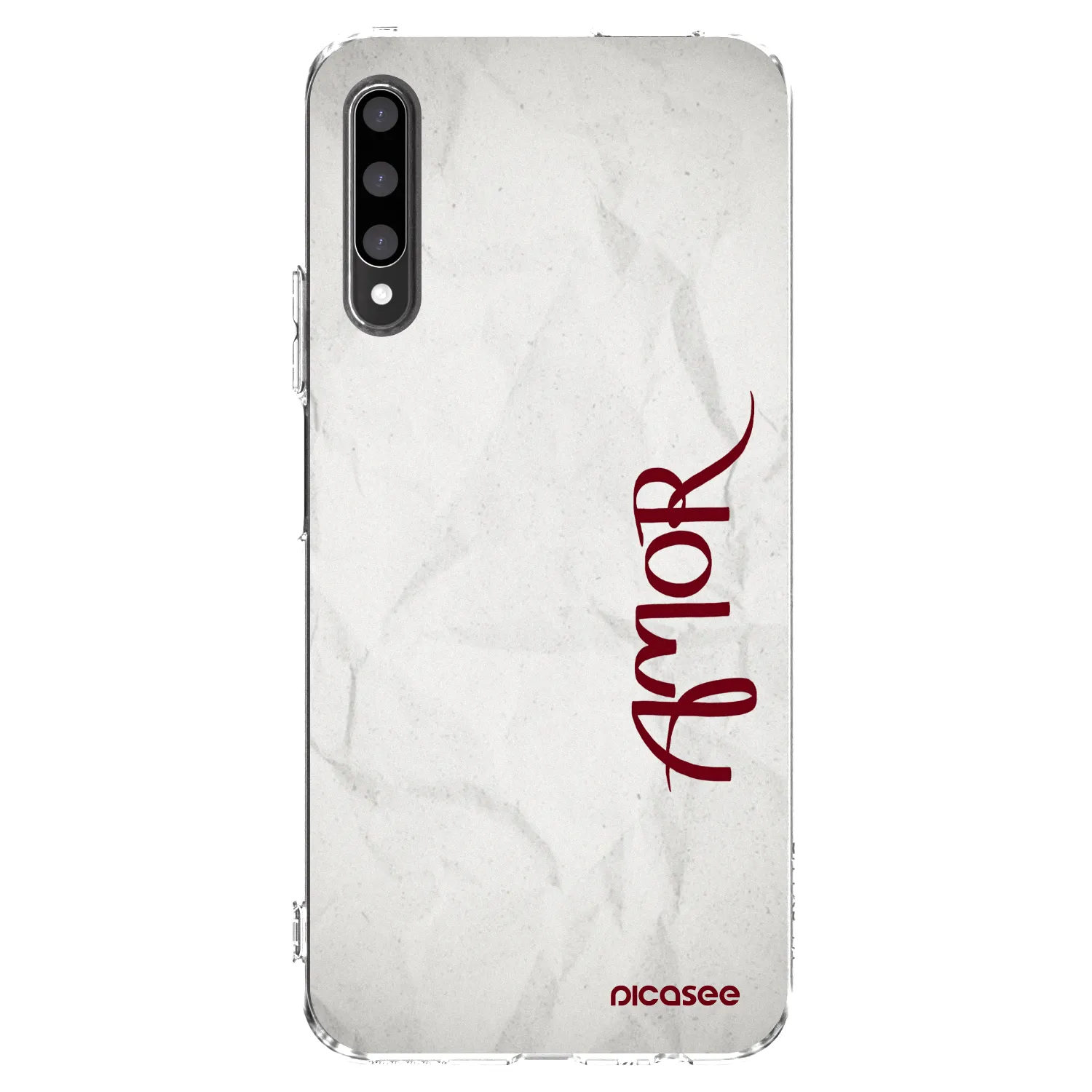 Picasee Honor 9X Pro Hülle - Transparentes Silikon - Amor