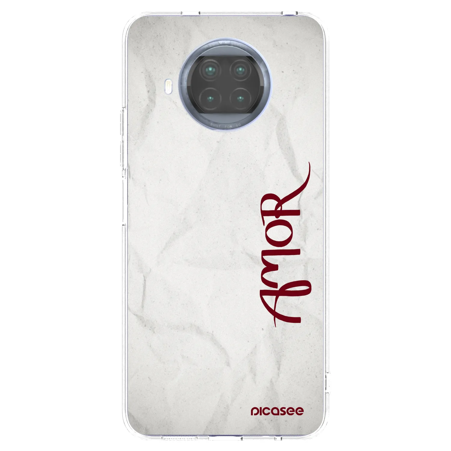 Picasee Xiaomi Mi 10T Lite Hülle - Transparentes Silikon - Amor