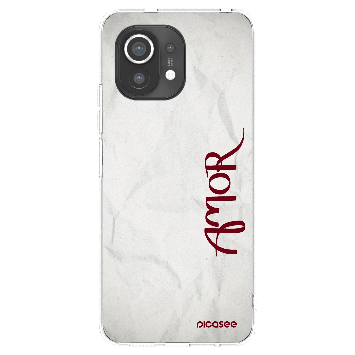 Picasee Xiaomi Mi 11 Hülle - Transparentes Silikon - Amor