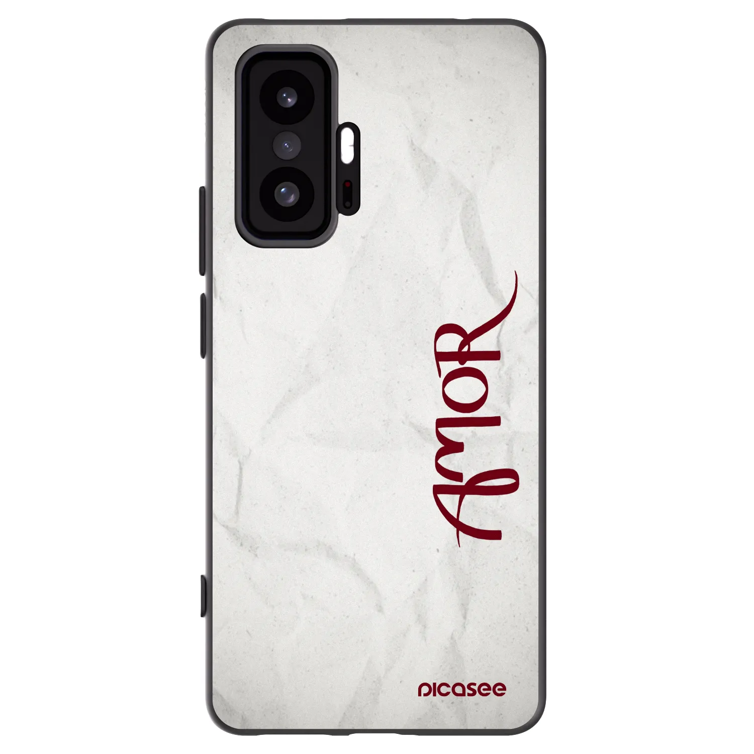 Picasee Xiaomi 11T Pro Hülle - Schwarzes Silikon - Amor