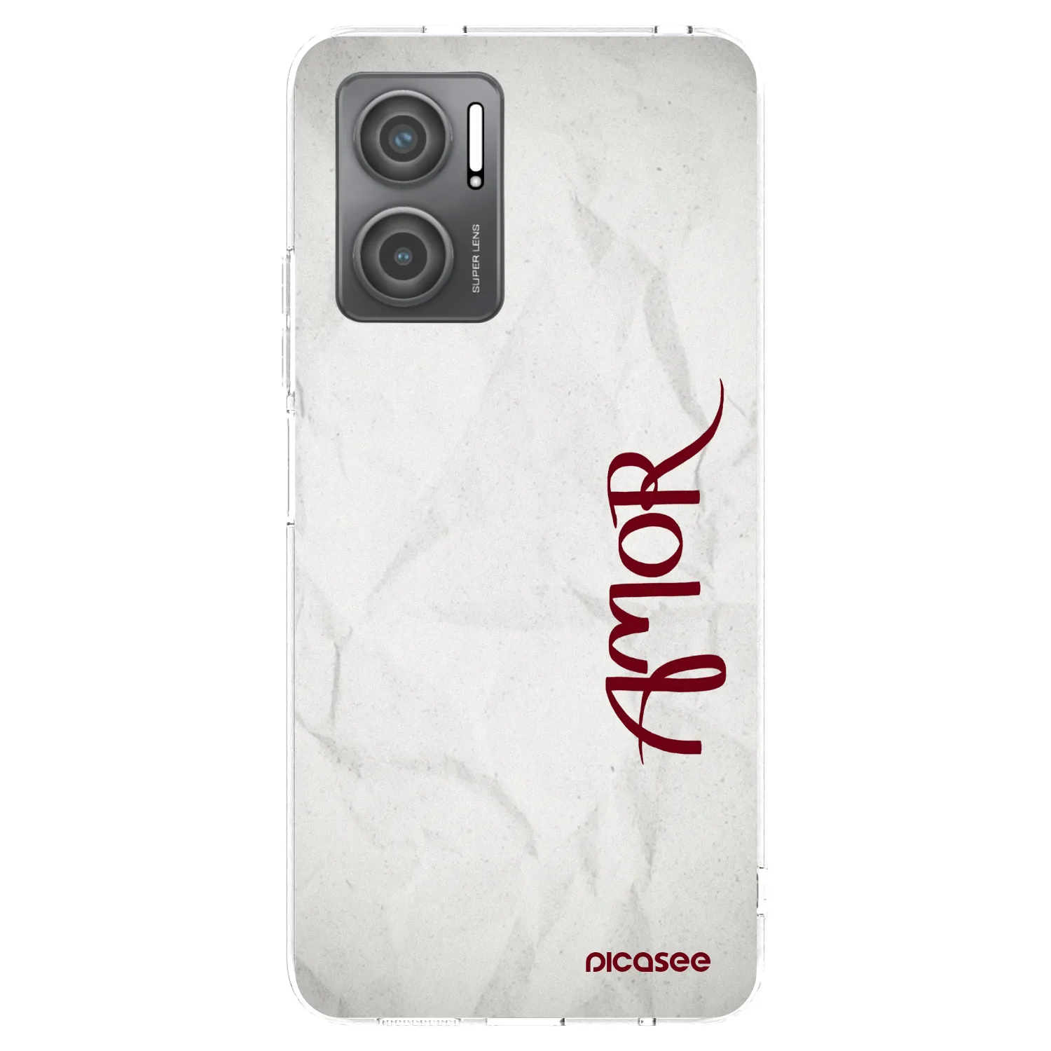 Picasee Xiaomi Redmi 10 5G Hülle - Transparentes Silikon - Amor